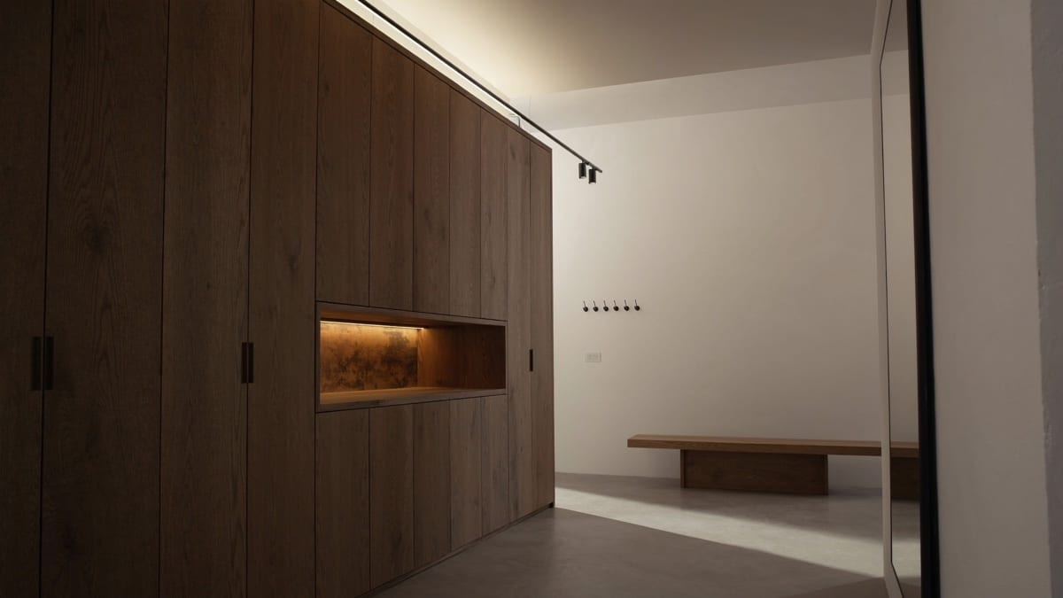 Begehbarer Kleiderschrank
