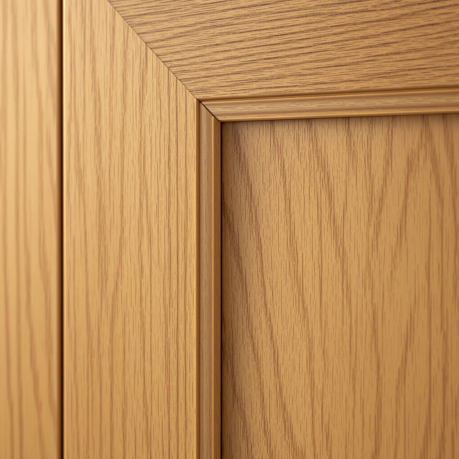 Massivholz mit sichtbarer Maserung — Material in der Manufaktur