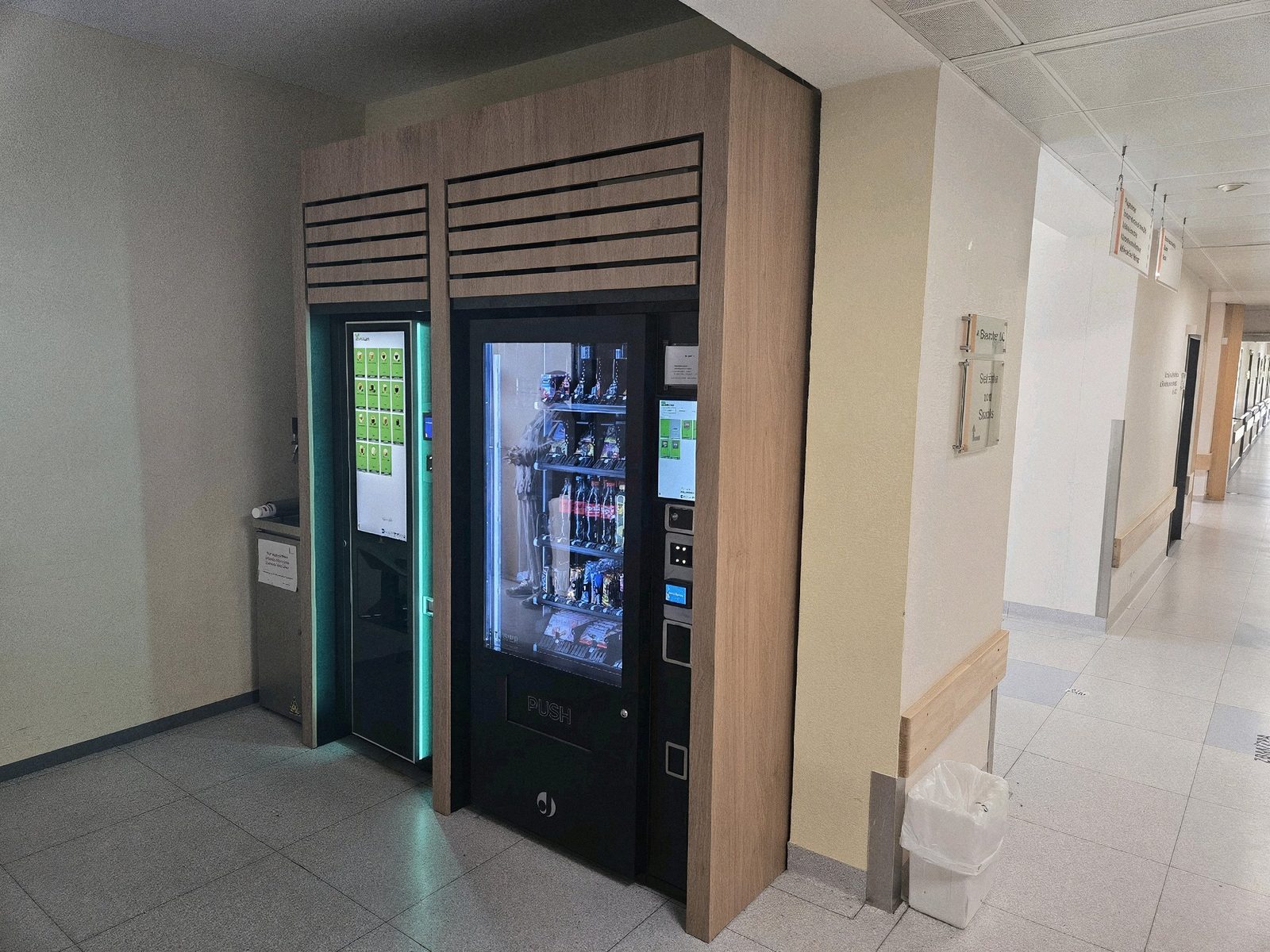 Automaten-Einhausung für WISAG