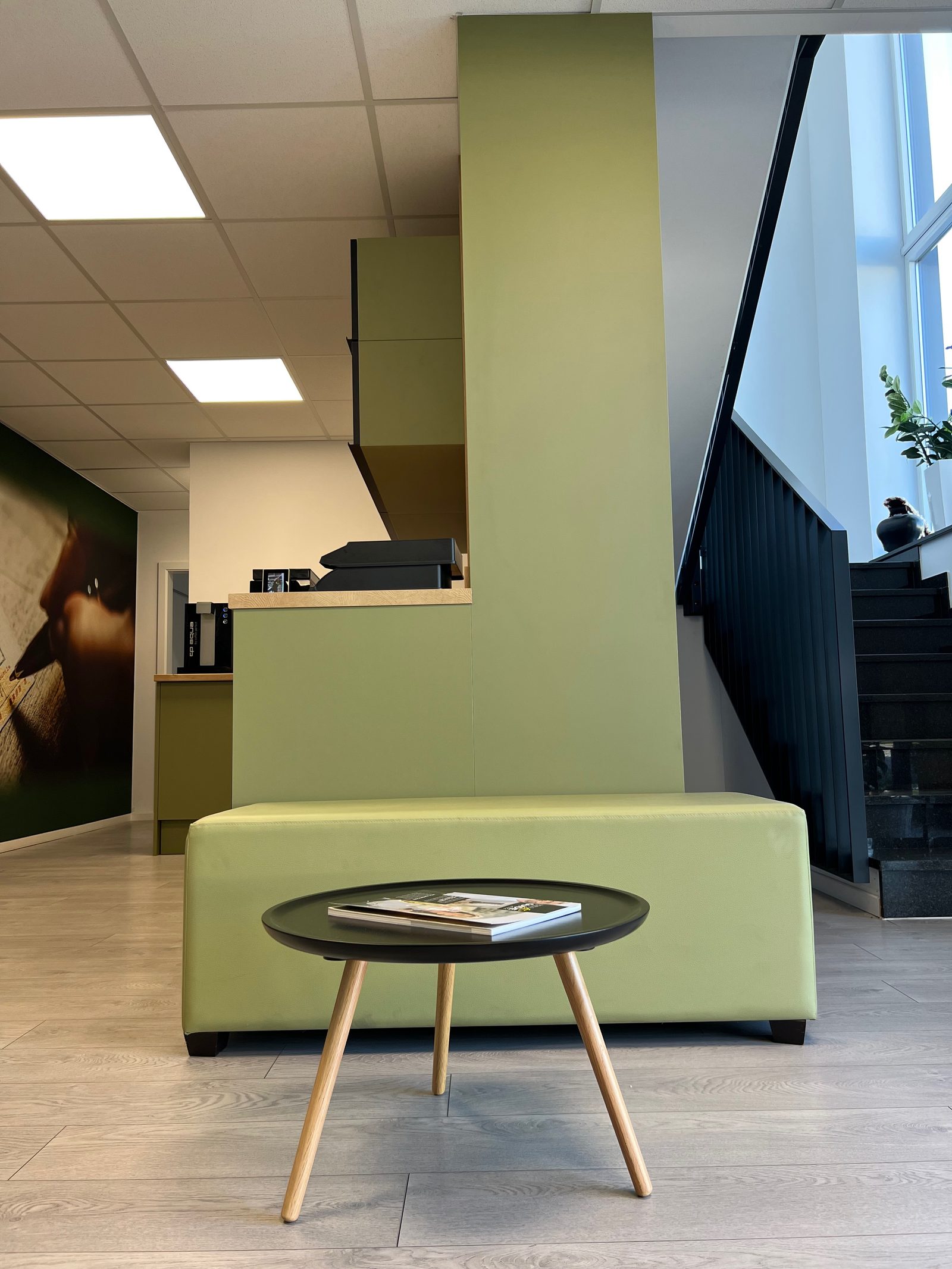 Show Kitchen for LaSu Gin – Olive Green & Oak in Perfect Balance — Image 4