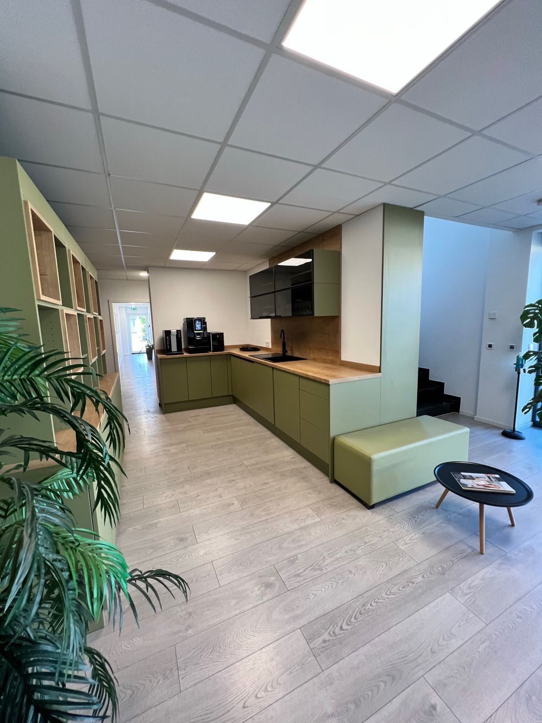 Show Kitchen for LaSu Gin – Olive Green & Oak in Perfect Balance — Image 6